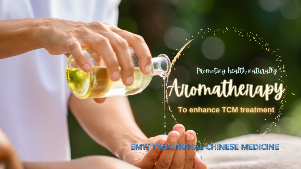 Essential oils for fertility and gut health in TCM