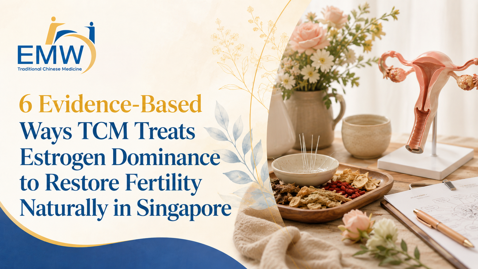 6 Evidence-Based Ways TCM Treats Estrogen Dominance to Restore Fertility Naturally in Singapore 1 6 Evidence-Based Ways TCM Treats Estrogen Dominance to Restore Fertility Naturally in Singapore