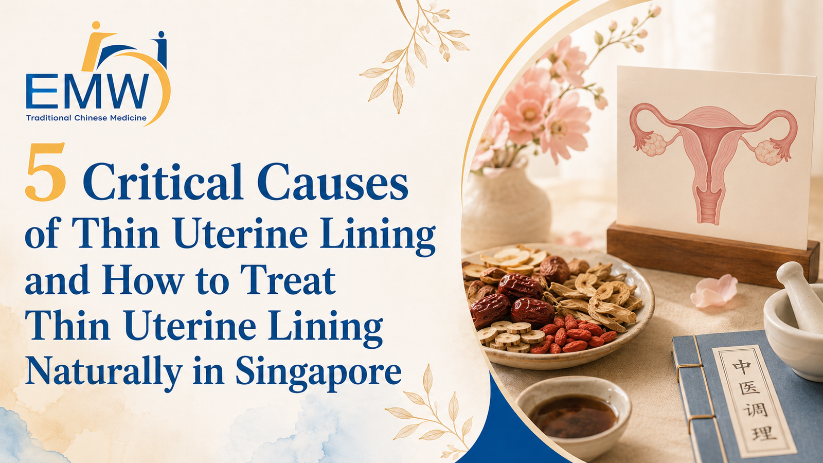 5 Critical Causes of Thin Uterine Lining and How to Treat Thin Uterine Lining Naturally in Singapore