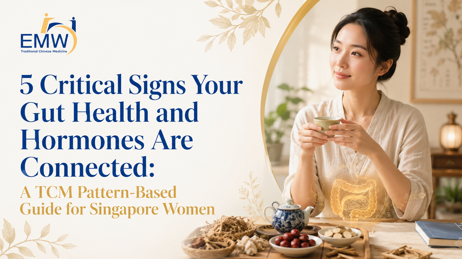 5 Critical Signs Your Gut Health and Hormones Are Connected A TCM Pattern-Based Guide for Singapore Women