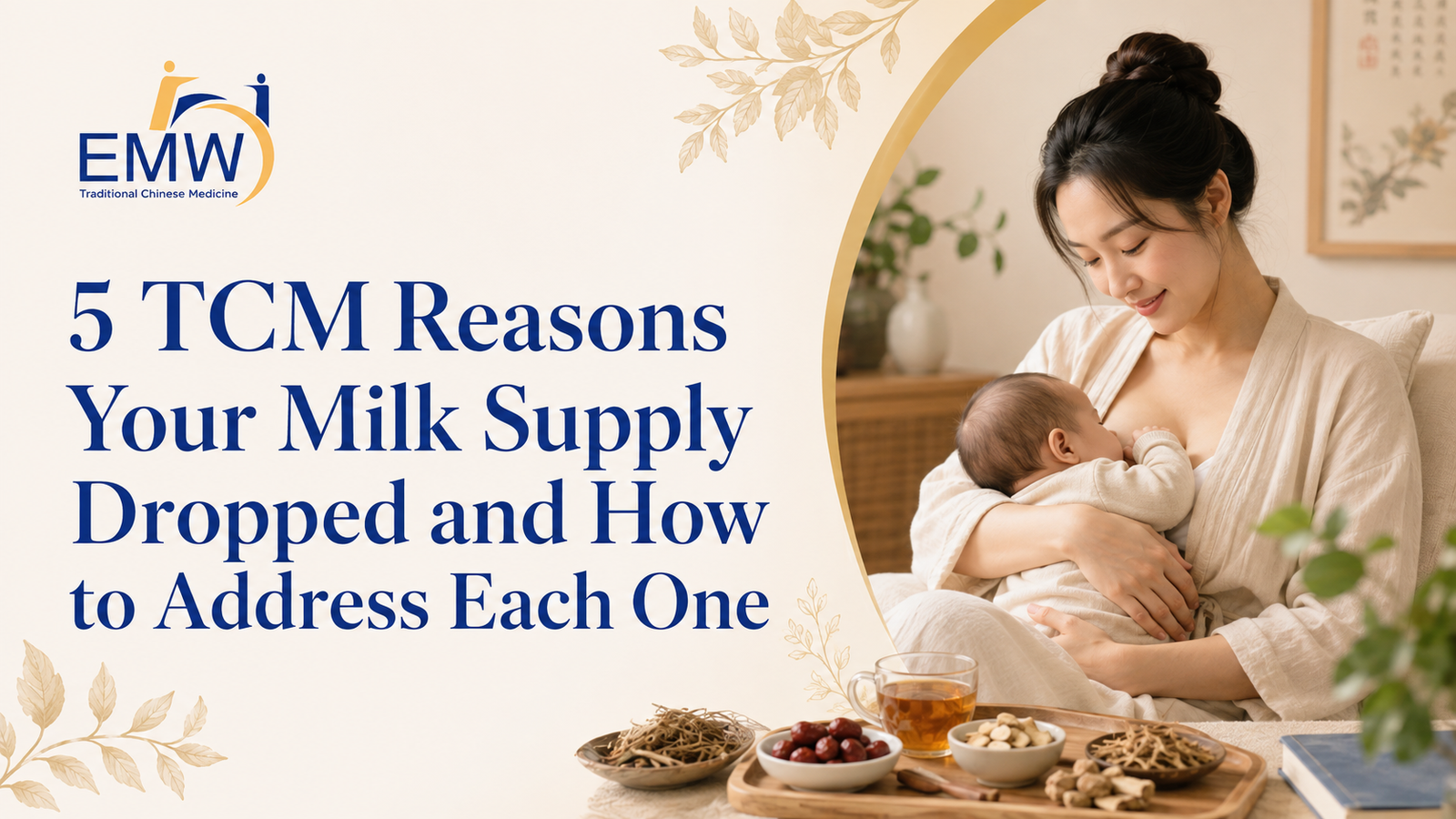 5 TCM Reasons Your Milk Supply Dropped and How to Address Each One
