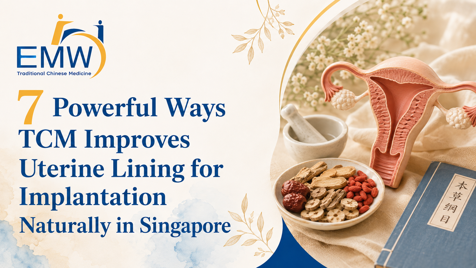 7 Powerful Ways TCM Improves Uterine Lining for Implantation Naturally in Singapore