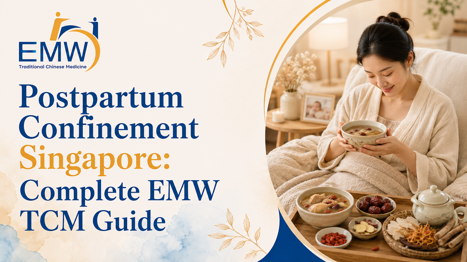 Postpartum Confinement Singapore: Complete EMW TCM Guide 1 Postpartum Confinement Singapore: Complete EMW TCM Guide