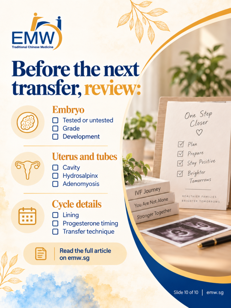 Recurrent Implantation Failure: 7 Critical Reasons IVF Transfers May Fail in Singapore