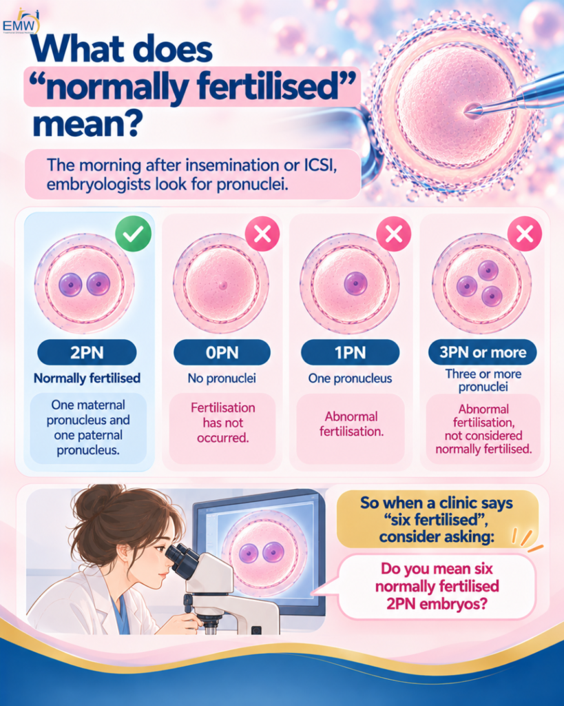26.10 8.2 What does normally fertilised mean
