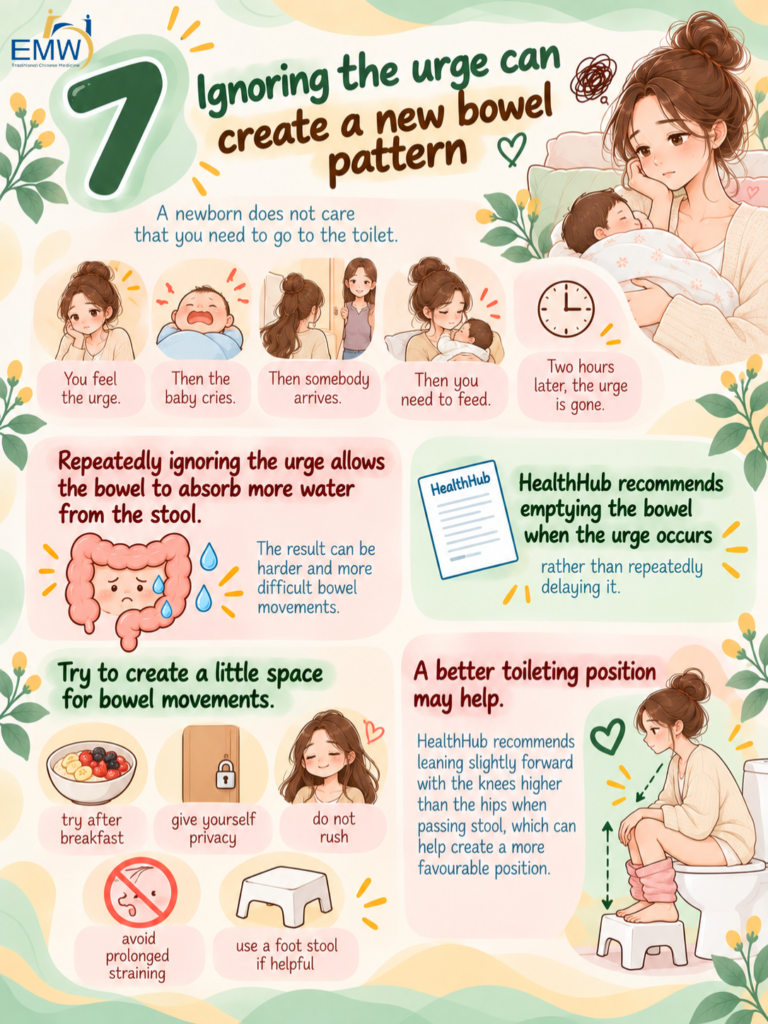 postpartum constipation