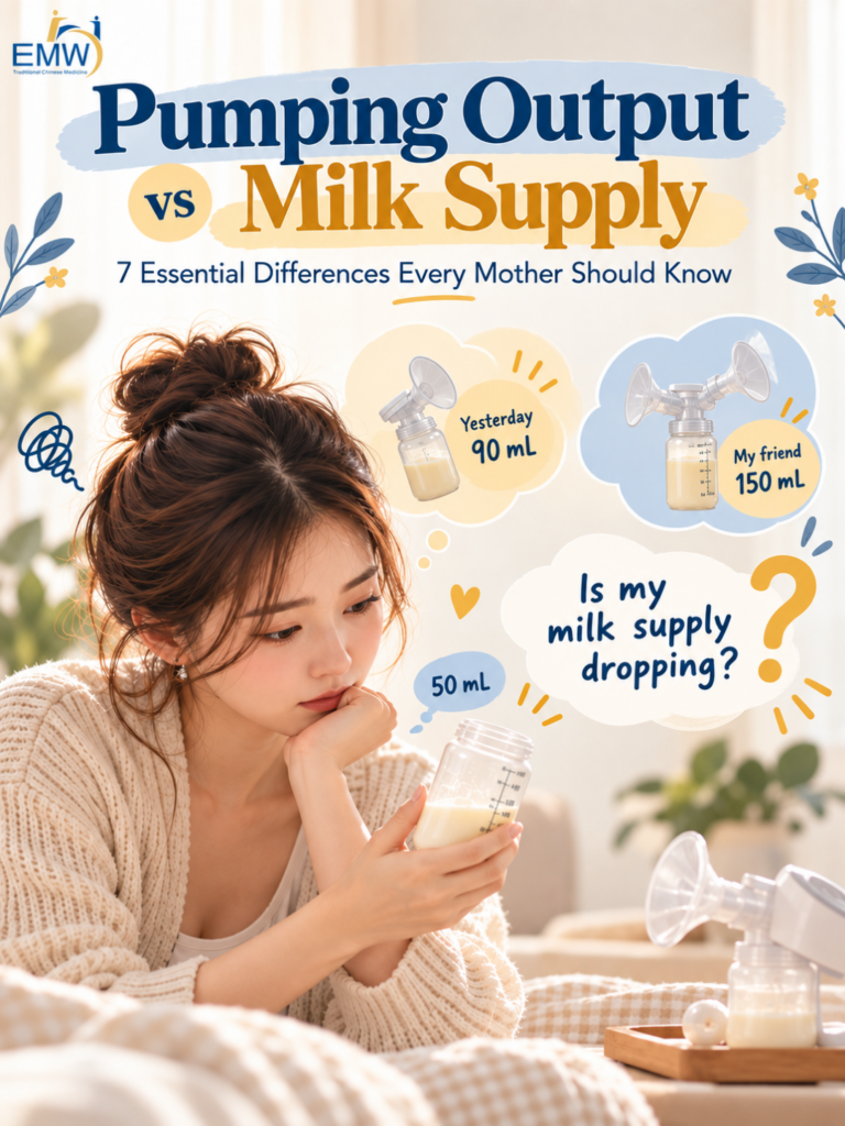 pumping output vs milk supply