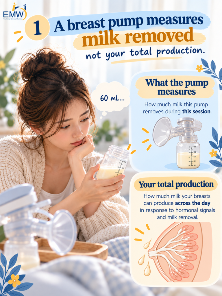 pumping output vs milk supply