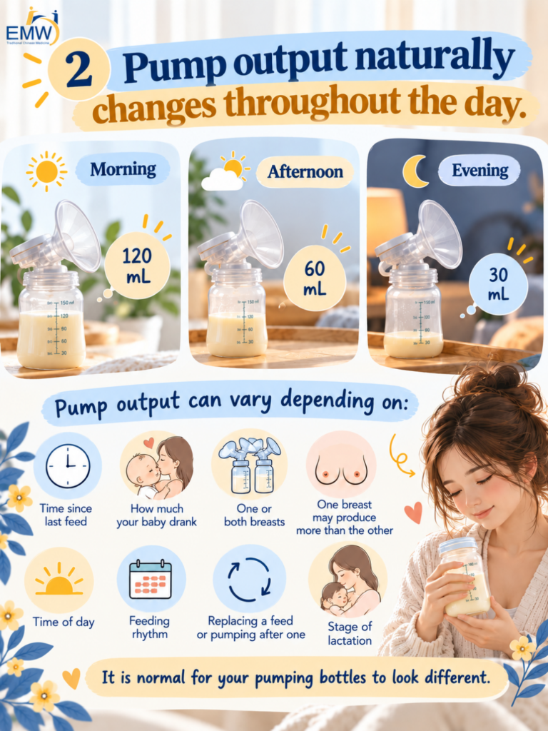 pumping output vs milk supply