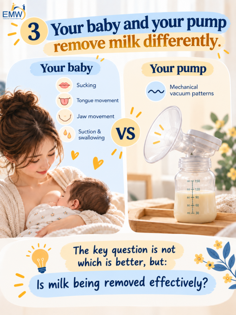pumping output vs milk supply