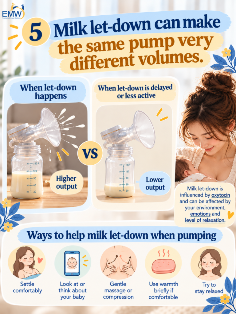 pumping output vs milk supply