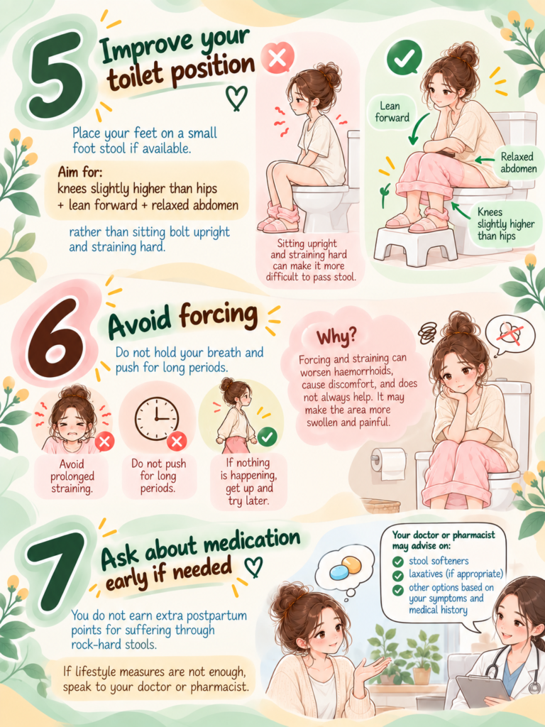 postpartum constipation