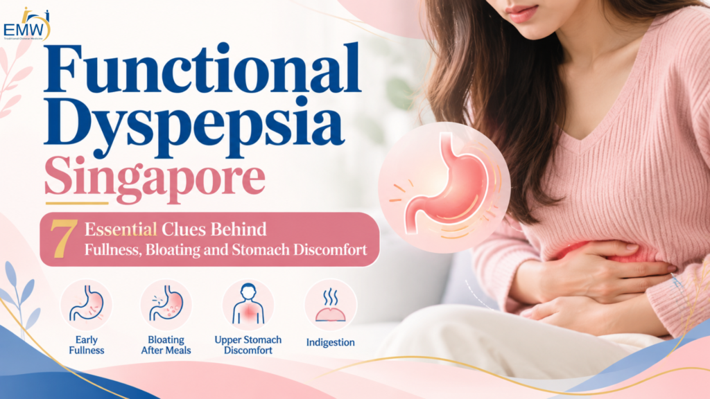 Functional Dyspepsia Singapore: 7 Essential Clues Behind Fullness, Bloating and Stomach Discomfort